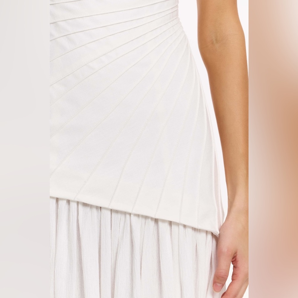SIGNIFICANT OTHER BLYTH Strapless MAXI DRESS - IVORY Size 4 NWOT - Picture 4 of 9